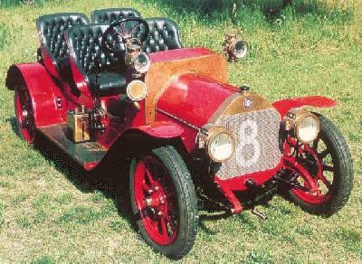 A 1911 Alfa Romeo  