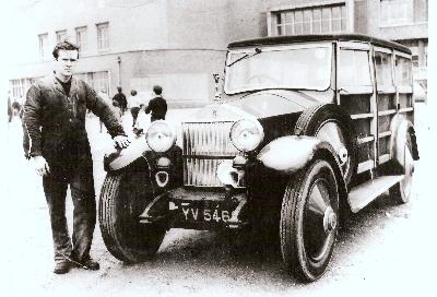 A 1928 Rolls-Royce  