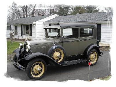 A 1930 Ford  
