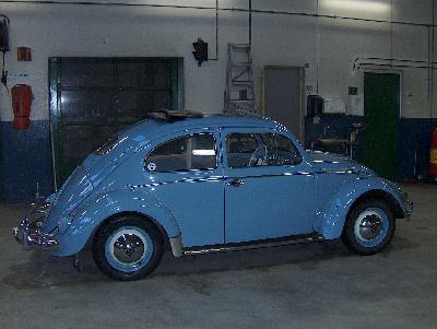 A 1956 Volkswagen  