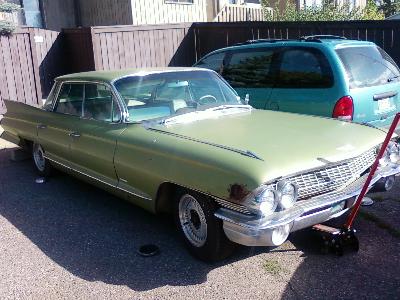 A 1961 Cadillac  