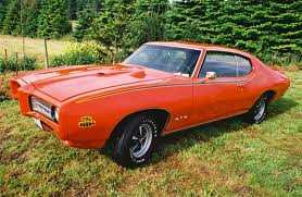 A 1969 Pontiac GTO 