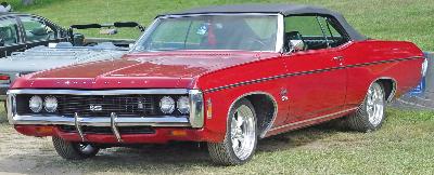 A 1969 Chevrolet  