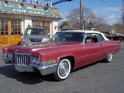 A 1970 Cadillac  