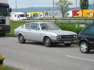 A 1970 Audi  