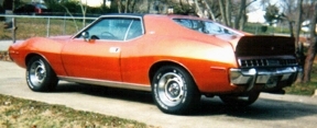 A 1972 AMC Javelin 