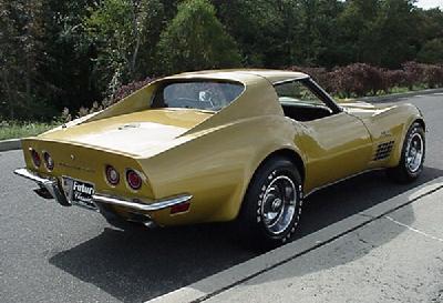 A 1972 Chevrolet Corvette 