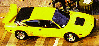 A 1975 Lamborghini Urraco 