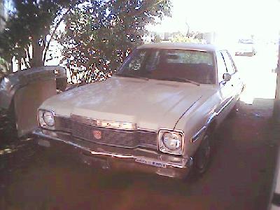 A 1976 Dodge  