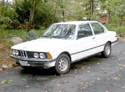 A 1982 BMW  