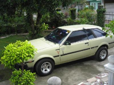 A 1984 Toyota Corolla 
