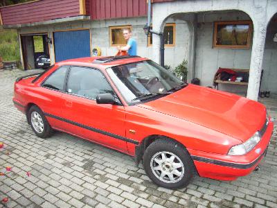 A 1988 Mazda  