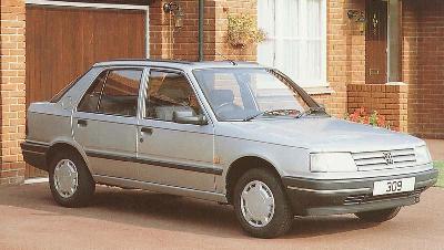 A 1990 Peugeot  
