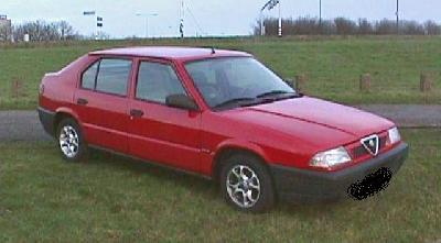 A 1990 Alfa Romeo  