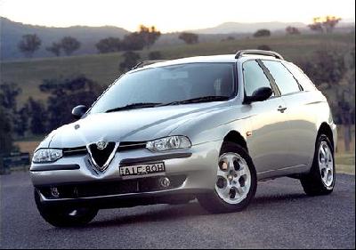 A 2004 Alfa Romeo  