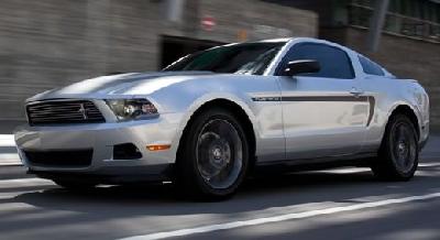 A 2010 Ford Mustang 