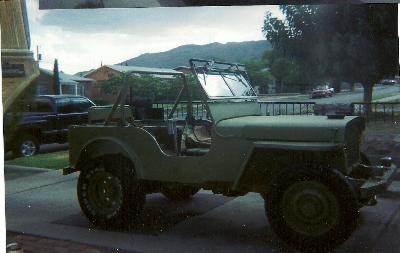 A 1943 Jeep MB 