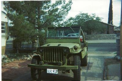 A 1943 Jeep MB 