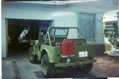 A 1943 Jeep MB 