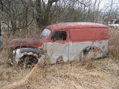 A 1951 Austin A 40 