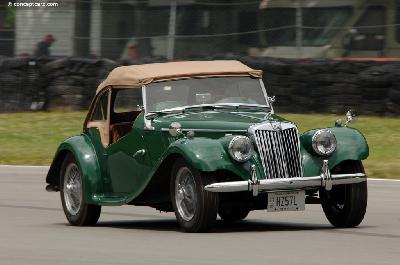 A 1955 MG  