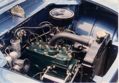 A 1956 Ford Prefect 