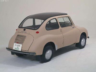 A 1958 Subaru 360 