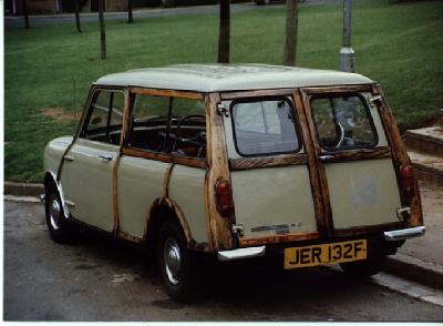 A 1967 Mini Countryman 