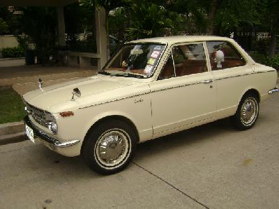 A 1967 Toyota Corolla 
