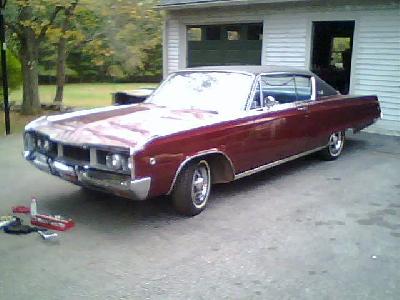 A 1968 Dodge Polara 