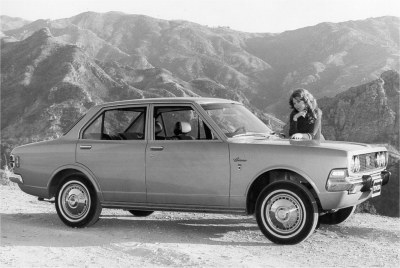 A 1971 Toyota Corona 