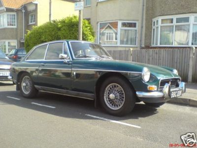 A 1971 MG MGB 