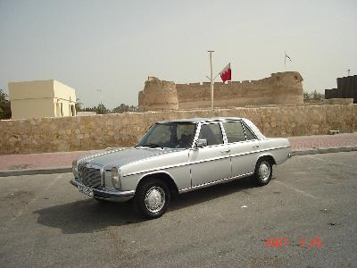 A 1974 Mercedes-Benz 240 