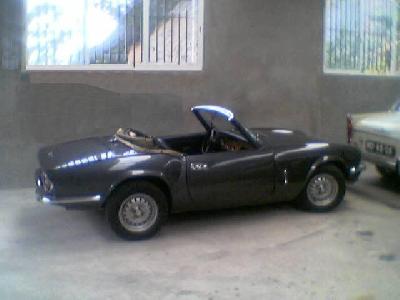 A 1974 Triumph Spitfire 