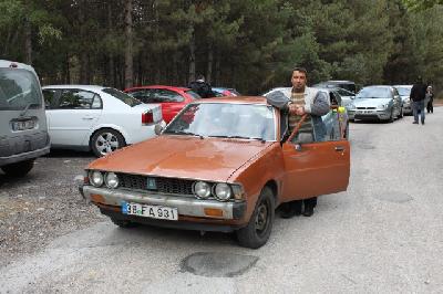 A 1978 Mitsubishi Galant 