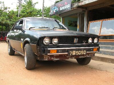 A 1978 Mitsubishi Galant 