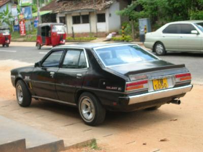 A 1978 Mitsubishi Galant 