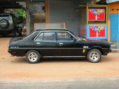 A 1978 Mitsubishi Galant 