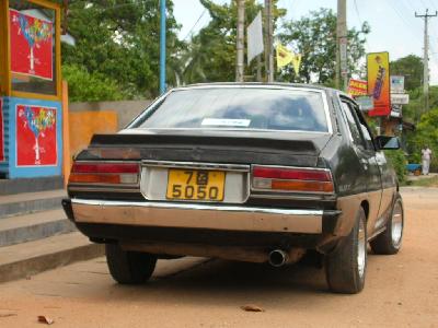 A 1978 Mitsubishi Galant 