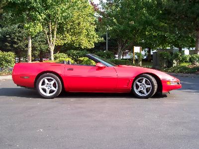 A 1995 Chevrolet Corvette 