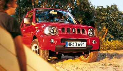 A 2005 Suzuki Jimny 