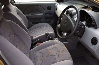 A 2005 Chevrolet Aveo 