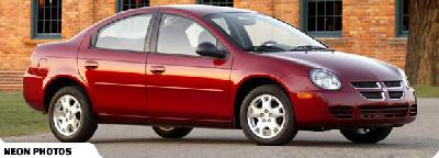 A 2005 Dodge Neon 