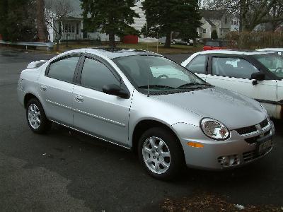 A 2005 Dodge Neon 