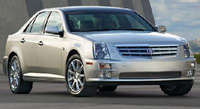 A 2005 Cadillac STS 