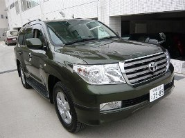 A 2008 Toyota Land Cruiser 