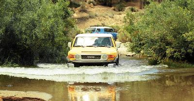 A 2009 Toyota FJ Cruiser 