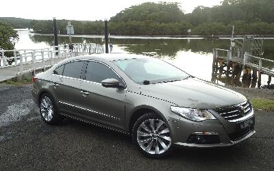 A 2009 Volkswagen CC 